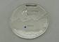 La médaille faite sur commande de Gaz Pererabotka attribue pouce argenté en alliage de zinc Russie de l'électrodéposition 3,0 pour la réunion de sport